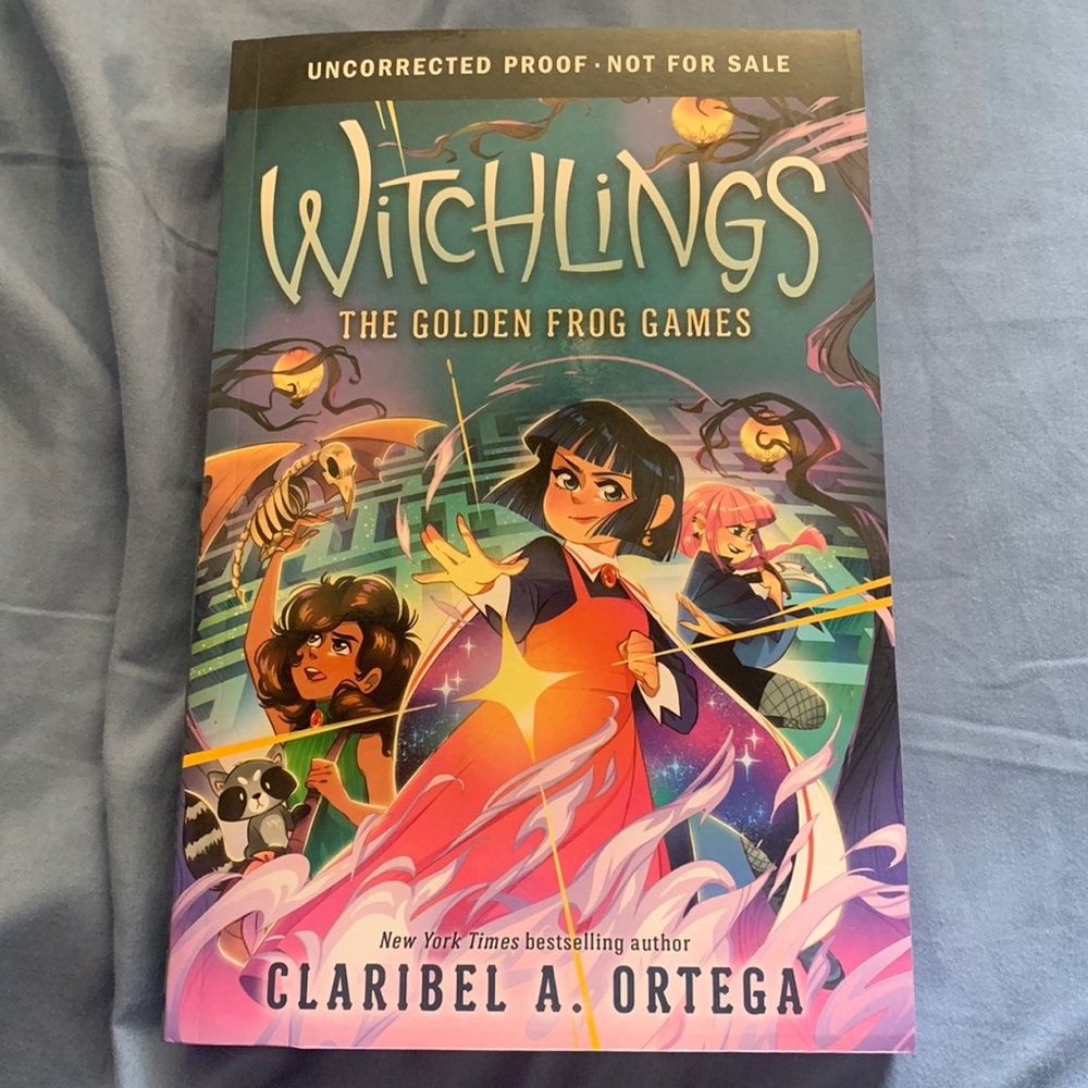 “Witchlings: The golden frog games” book